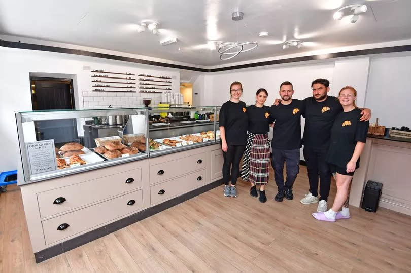 The Lunko bakery team at the Little Parkfield Road venue