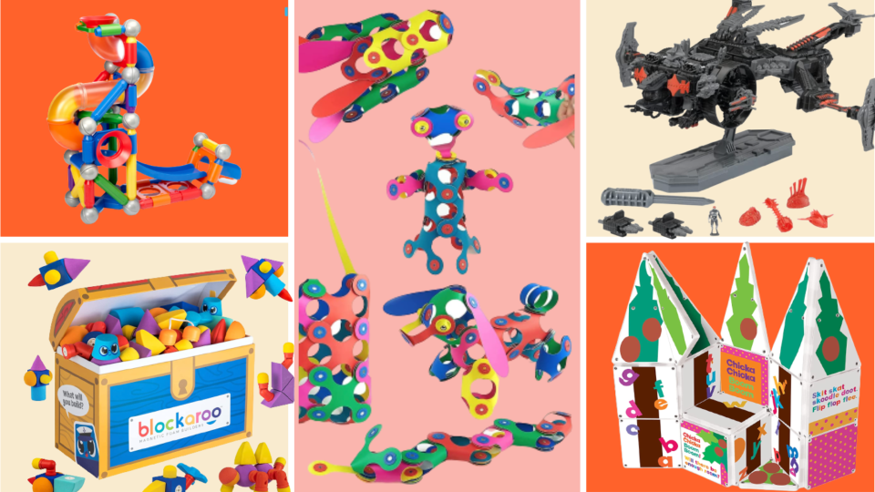 Best construction toys for kids—from Magna-tiles, to Lincoln Logs, these toys will get kids building!