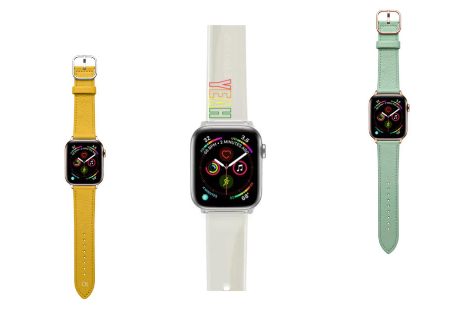 Den Apple Watch-Armbändern von Casetify kannst du ganz schnell deine ganz individuelle Note verpassen! (Bilder: Casetify.com)