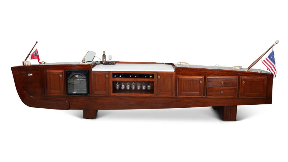 1948 Chris-Craft Deluxe Runabout Boat Bar