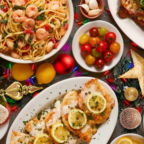Buca di Beppo has a variety of holiday catering options.