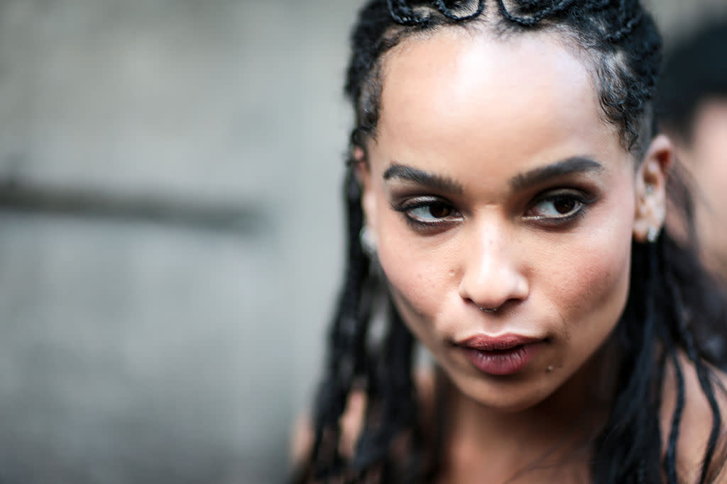 Zoë Kravitz has TOTALLY different hair now, because she’s actually the queen of all things edgy