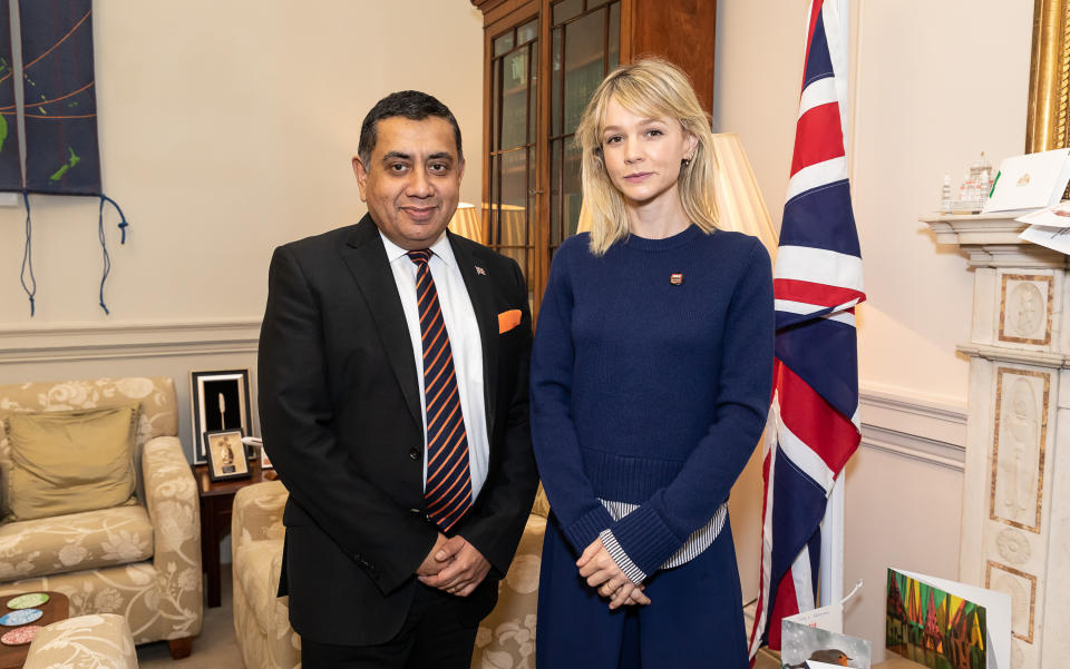 <p>The actress has met with the UK’s minister for the UN. </p>