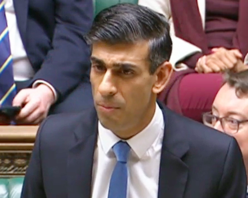 Chancellor Rishi Sunak announced measures to help consumers with rising bills. (PA)