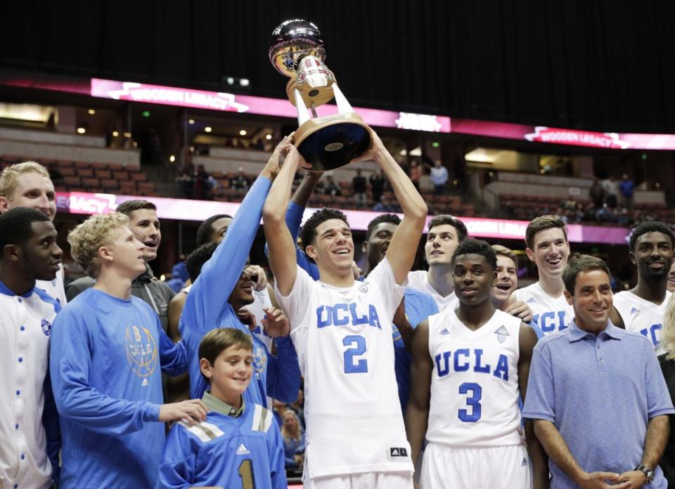 Lonzo Ball led UCLA to the Wooden Legacy tournament title (AP)