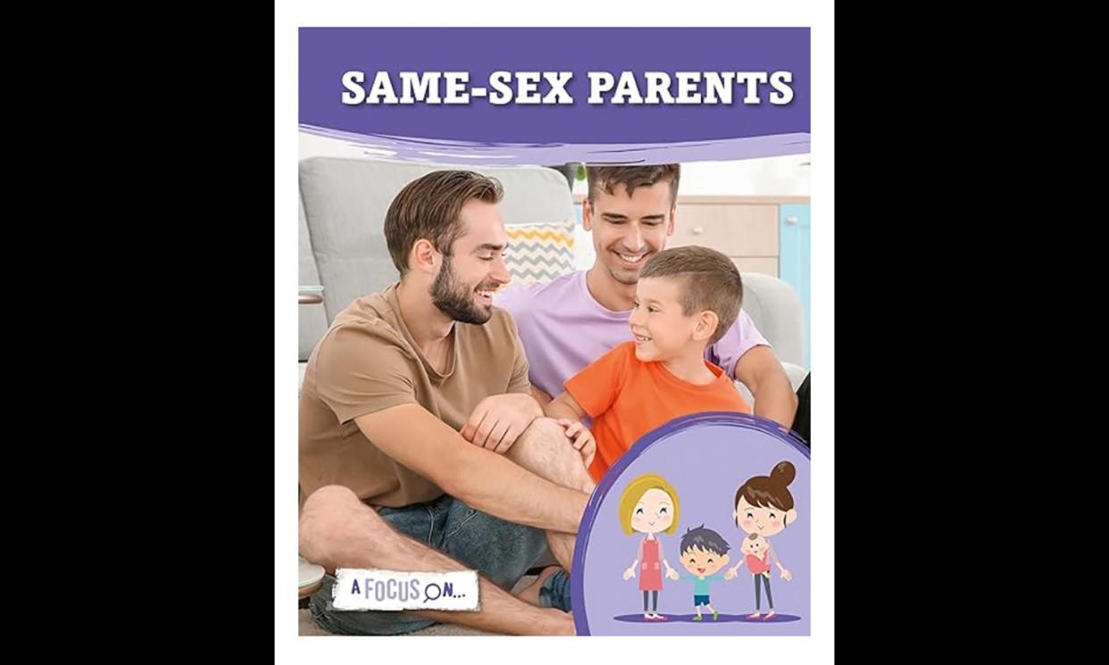 <span>Cumberland city council has voted to ban same-sex parenting books, including Holly Duhig’s 2019 book Same-Sex Parents (pictured).</span><span>Photograph: Book Life publishers</span>