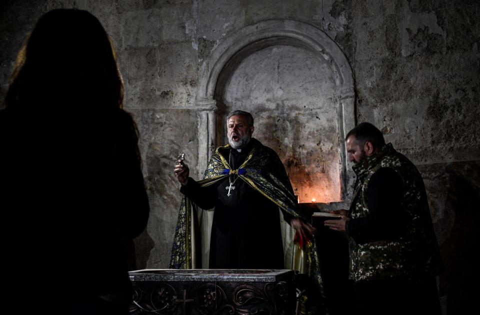 El monasterio que pasa de Armenia a Azerbaiyán tras el alto el fuego