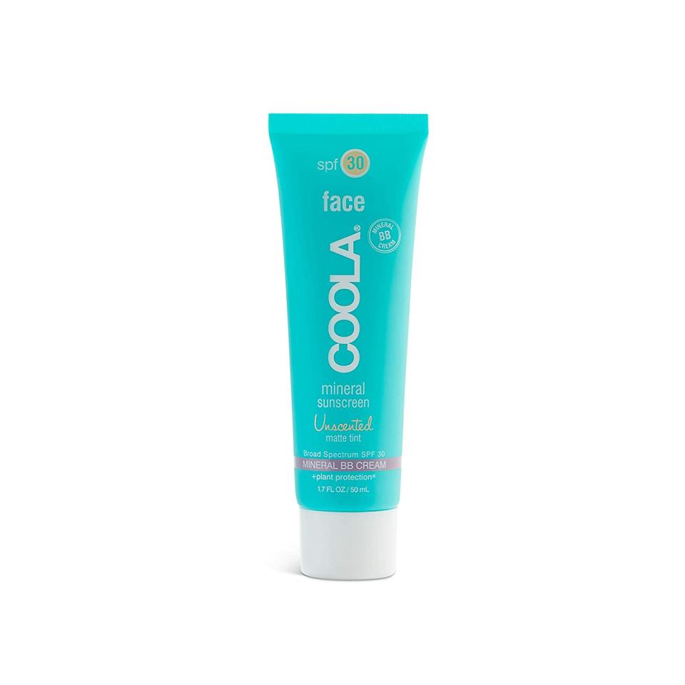 COOLA Mineral Matte Tinted Sunscreen, best mineral sunscreen