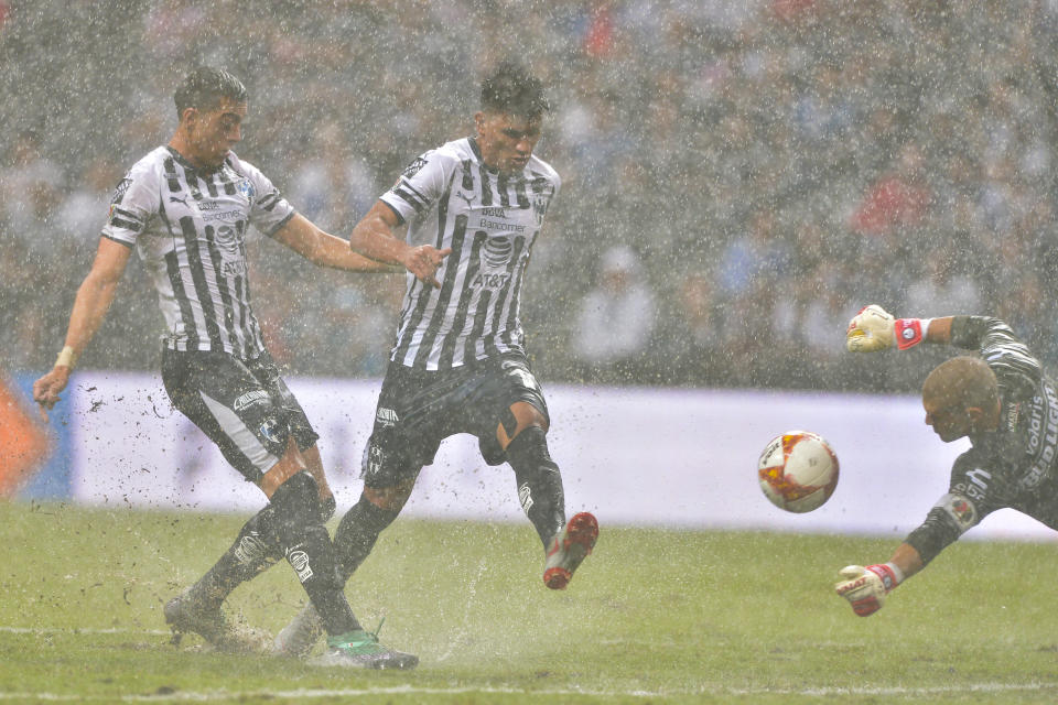 Así fue el primer gol de Jesús Gallardo con Monterrey. | Foto: Getty