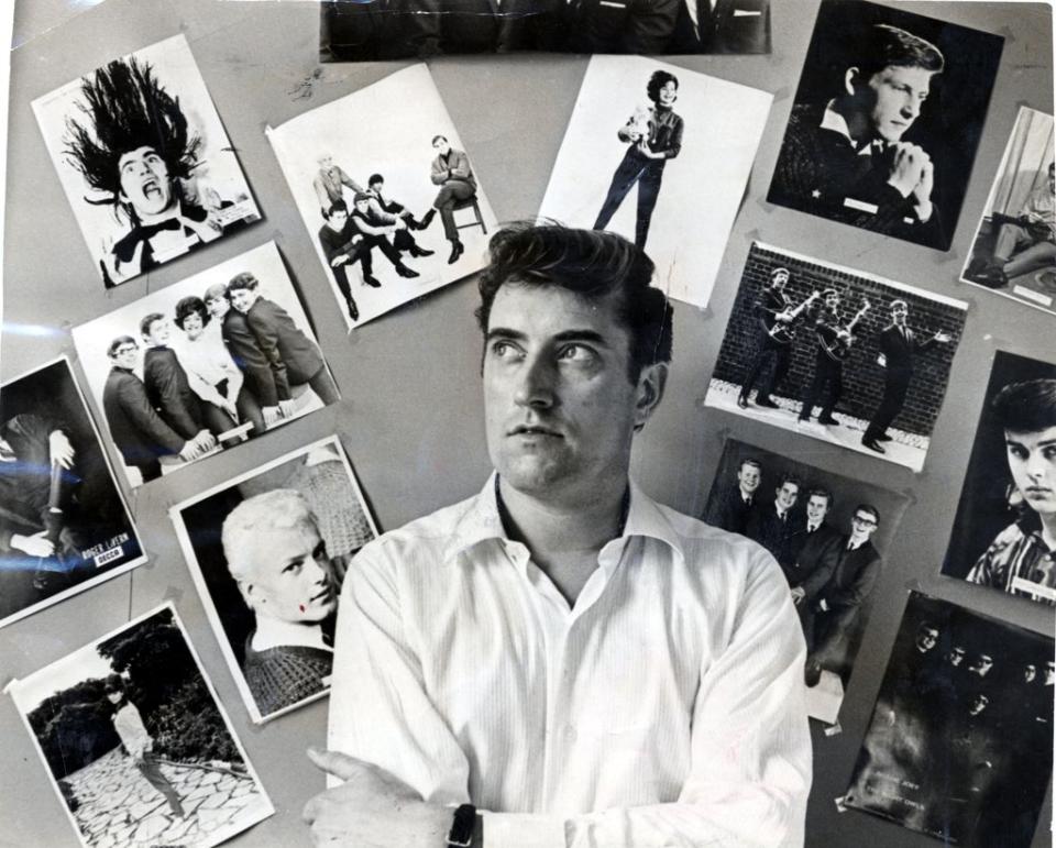 Joe Meek pictured in his studio (Leonard Joseph/Daily Mail/Shutterstock)