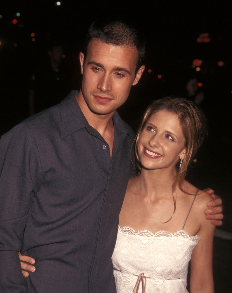 Sarah Michelle Gellar and Freddie Prinze Jr