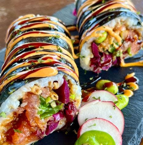 The pokerrito at Joi Poke & Sushi is a match made for poke lovers on the go.