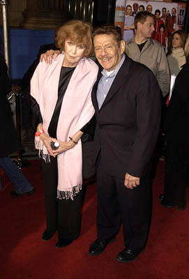 Anne Meara and Jerry Stiller at the Hollywood premiere of The Royal Tenenbaums