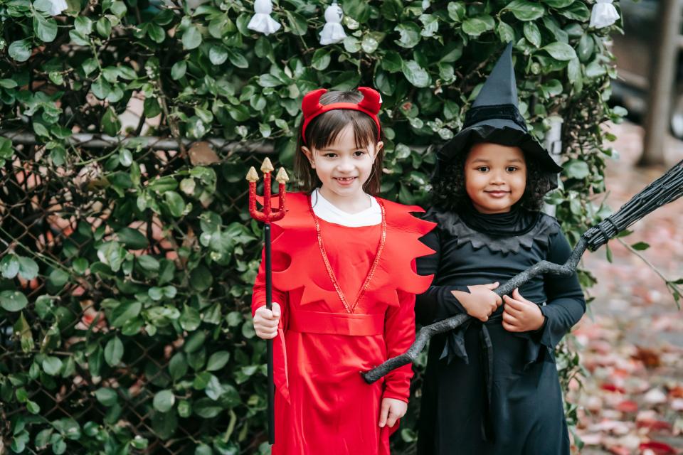 The kiddie Halloween fun continues Monday at Lake Port Square in Leesburg.