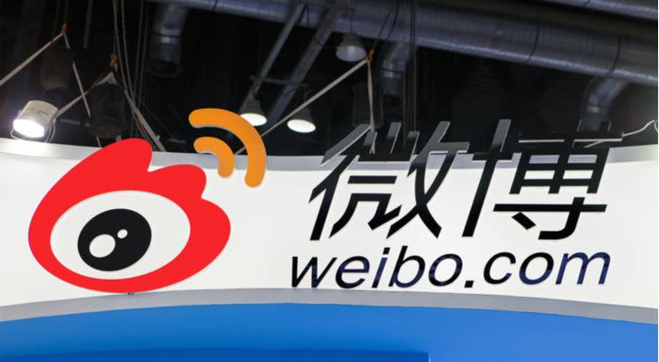 Chinese stocks to sell: Weibo (WB)