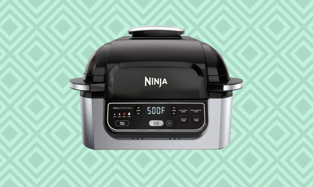 Ninja AG302 Foody 5-in-1 Indoor Grill with Air Fry, Roast, Bake