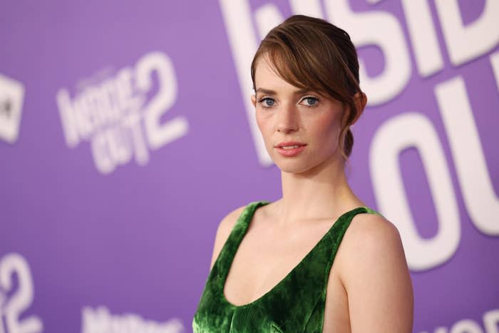 Closeup of Maya Hawke