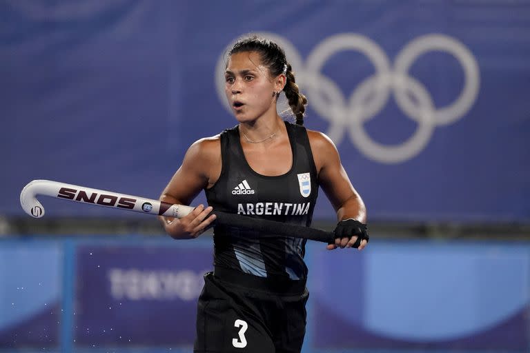 Agustina Gorzelany marcó dos goles en el 3-2 de las Leonas sobre China