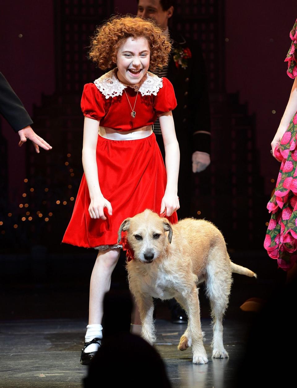 "Annie" Broadway Opening Night - Arrivals And Curtain Call
