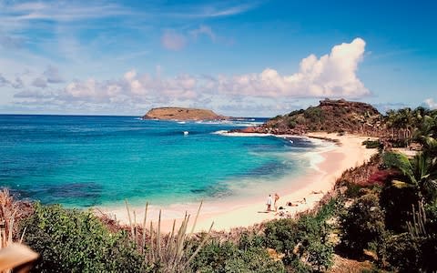 Gouverneur, one of the super wild beaches in St Barts - Credit: Getty