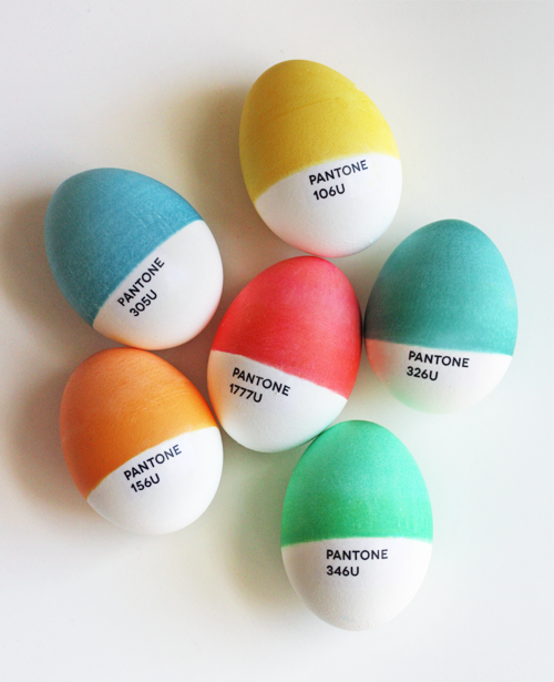 egg painting techniques pantone easter eggs