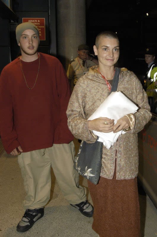 Sinéad OConnor y su hijo