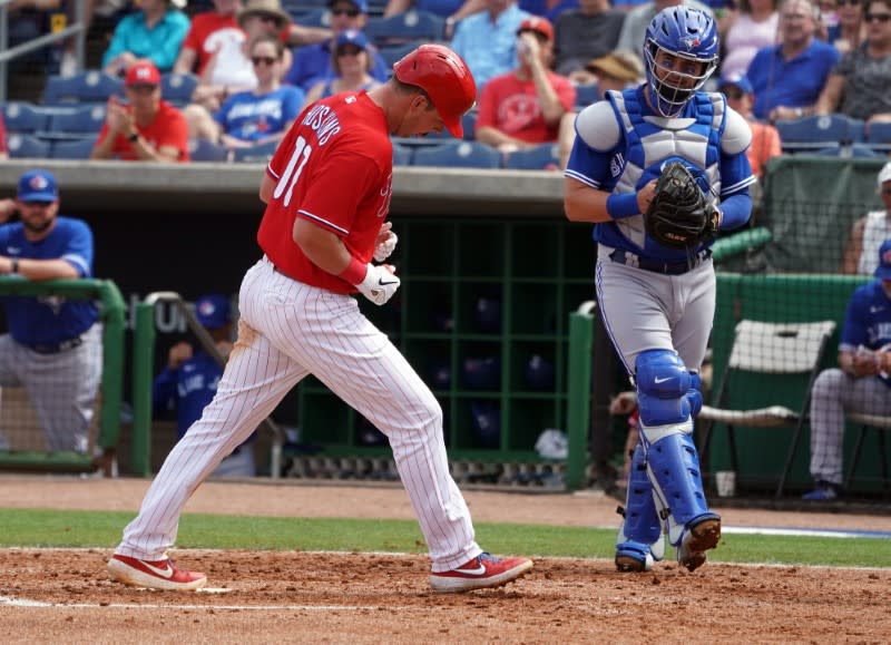 MLB: Spring Training-Toronto Blue Jays at Philadelphia Phillies