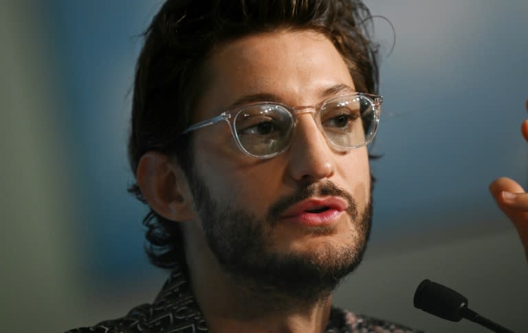 L'acteur Pierre Niney lors de la 75e édition du Festival de Cannes, le 28 mai 2022 (Julie SEBADELHA)