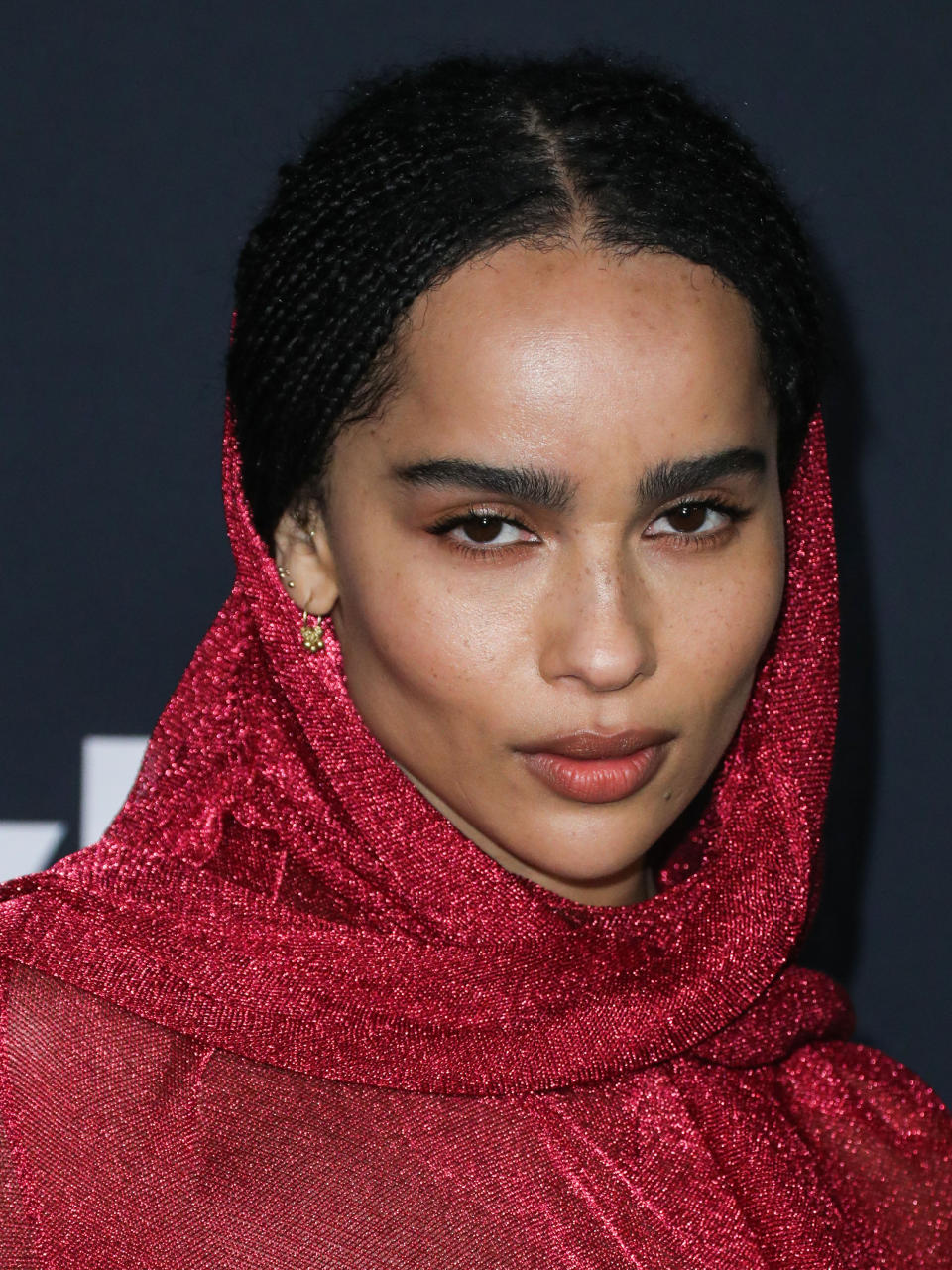 LOS ANGELES, CALIFORNIA, USA - NOVEMBER 15: Actress Zoe Kravitz arrives at the 6th Annual InStyle Awards 2021 held at the Getty Center on November 15, 2021 in Los Angeles, California, United States. (Photo by Xavier Collin/Image Press Agency/Sipa USA)