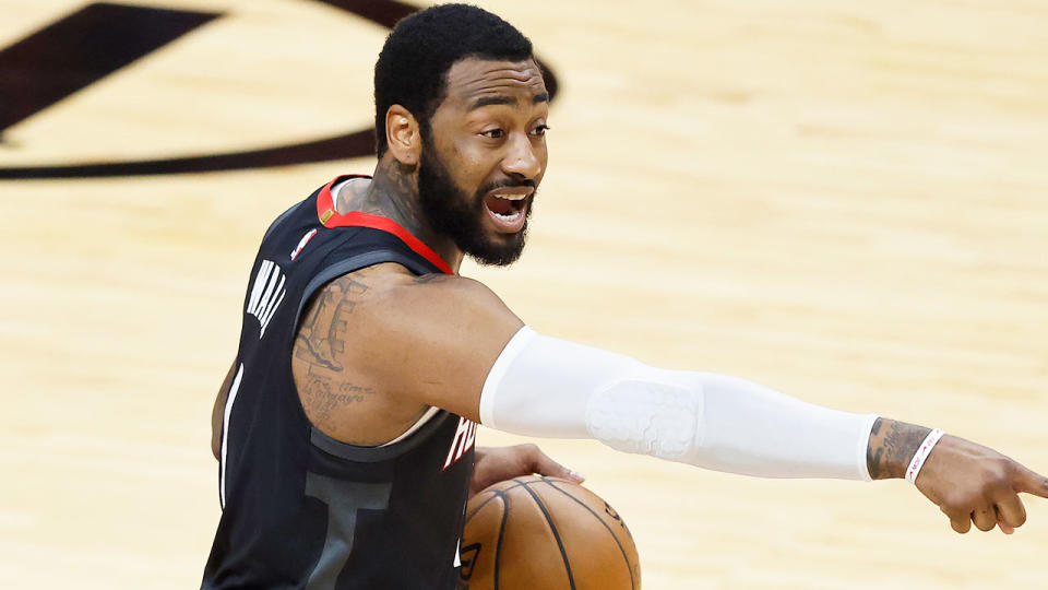 Houston Rockets star John Wall could be an astute pick up for Fantasy players. Pic: Getty