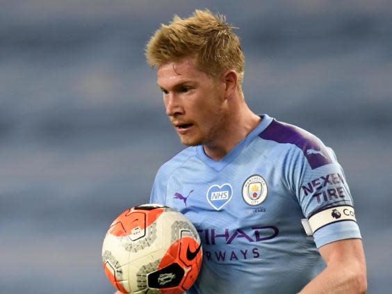 De Bruyne has impressed since the Premier League restart (Getty)