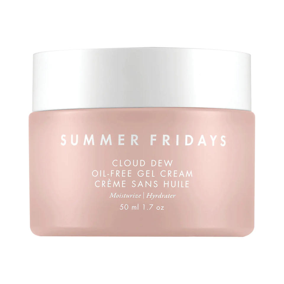 Summer Fridays Cloud Dew Oil-Free Gel Cream Moisturizer. Image via Sephora