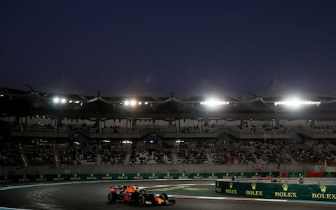 Max Verstappen at the Abu Dhabi GP - Credit: Getty Images
