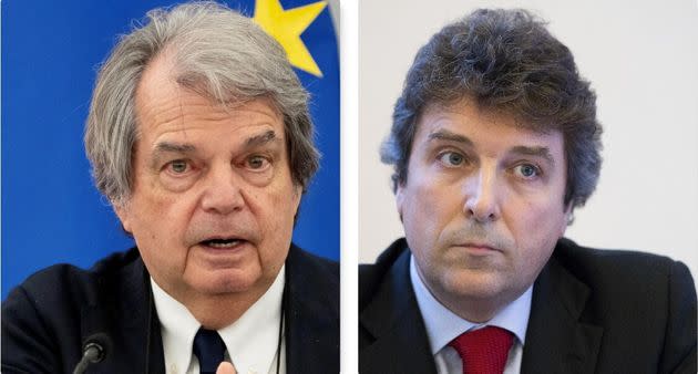 Renato Brunetta e Michele Tiraboschi (Photo: ANSA)