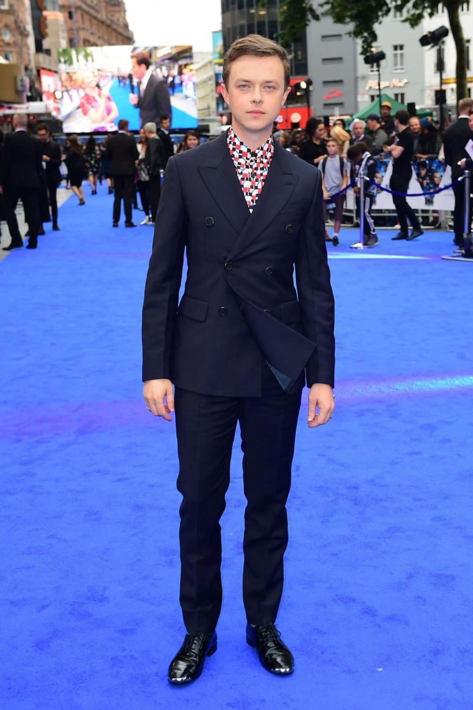 Leading man: Dane DeHaan looks dapper in a suit (Ian West/PA)