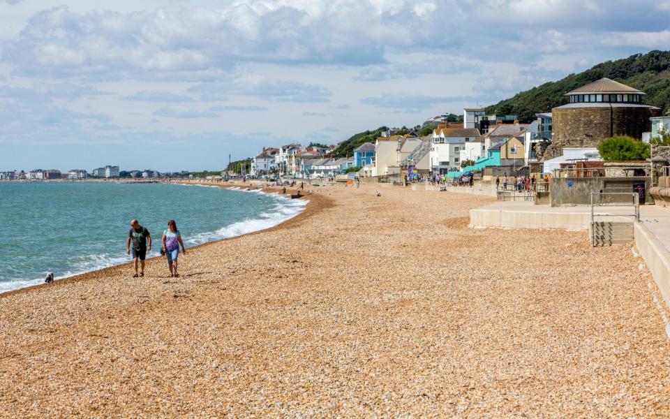 Sandgate beach, Kent