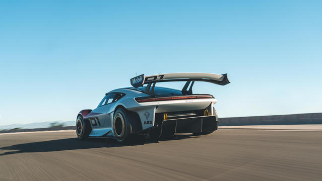 New Porsche Mission R Is A 1,073 HP Electric Racing Car That Hints