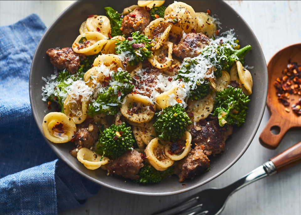 Orecchiette with Broccoli Rabe and Italian Sausage