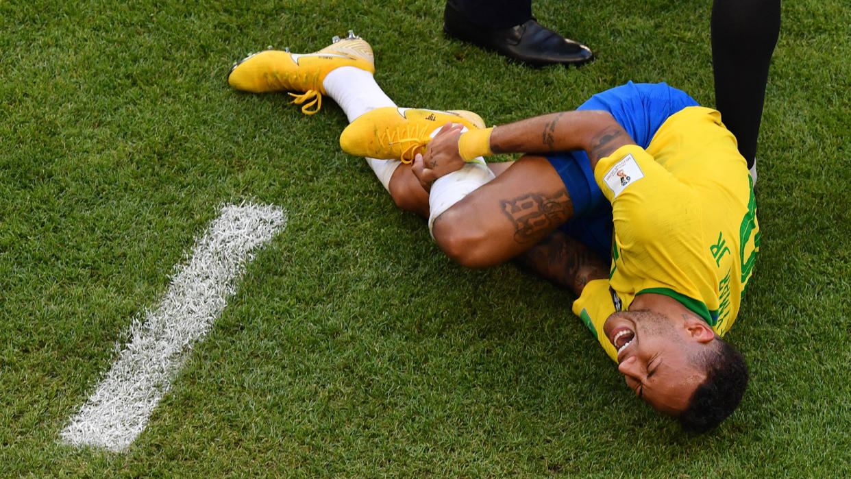 The Brazil forward has faced criticism for his theatrics at World Cup 2018