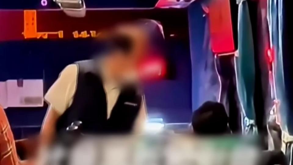 台中豐原客運昨（15）日爆發一起司機與乘客衝突事件。（圖／翻攝自社會事新聞影）