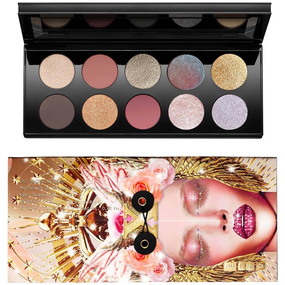 <p>PAT MCGRATH LABS Mothership X: Moonlit Seduction eyeshadow palette 19.5g</p><p>selfridges.com</p><p>£118.00</p><p><a href="https://go.redirectingat.com?id=74968X1596630&url=https%3A%2F%2Fwww.selfridges.com%2FGB%2Fen%2Fcat%2Fpat-mcgrath-labs-mothership-x-moonlit-seduction-eyeshadow-palette-195g_R04009643&sref=https%3A%2F%2Fwww.cosmopolitan.com%2Fentertainment%2Fcelebs%2Fa42394937%2Fkaty-perry-winged-eyeliner-makeup-trick%2F" rel="nofollow noopener" target="_blank" data-ylk="slk:Shop Now;elm:context_link;itc:0;sec:content-canvas" class="link ">Shop Now</a></p><span class="copyright">Hearst Owned</span>