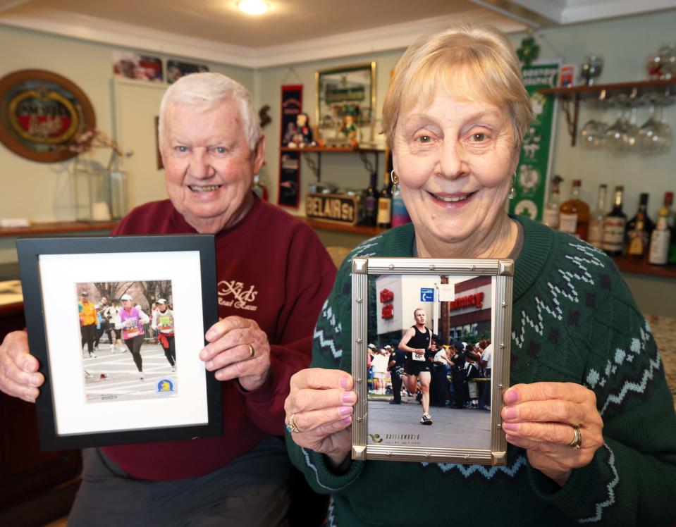 Dave and Judy Gorman will be retiring from hosting the Brockton Kids Road Races after organizing for 47 years. They are pictured at their home on Friday, April 12, 2024.
