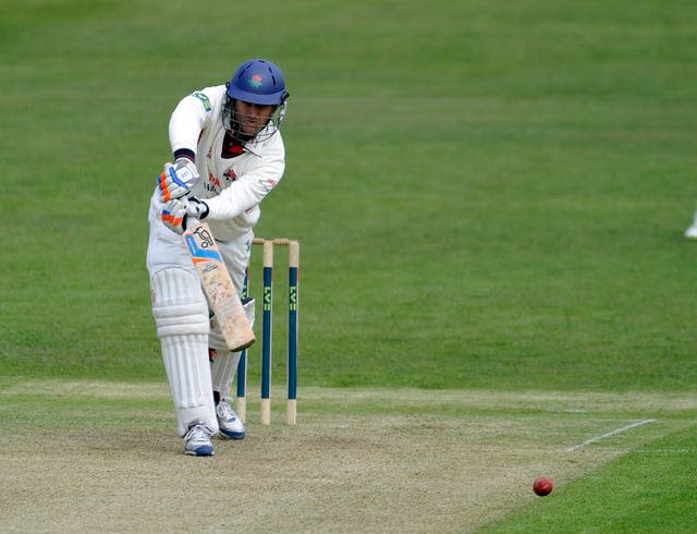 Simon Katich bats for Lancashire