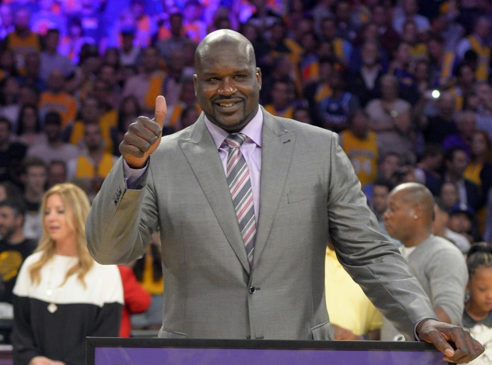 Shaquille O'Neal gives the flat-Earth theory his seal of approval. (AP)