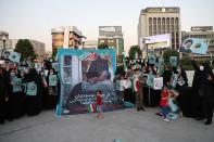 Election rally in Tehran