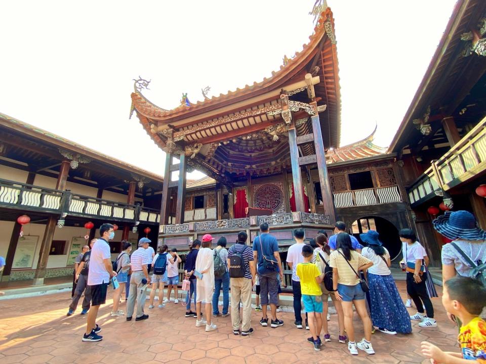 親子套裝行程的霧峰林家宮保第園區。   圖：台中市政府觀光旅遊局／提供