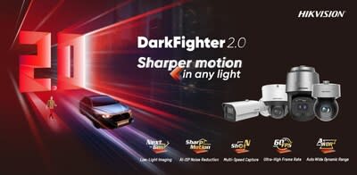 Hikvision unveils DarkFighter 2.0 technology and gen-2 DeepinView cameras (PRNewsfoto/Hikvision Digital Technology Co., Ltd.)