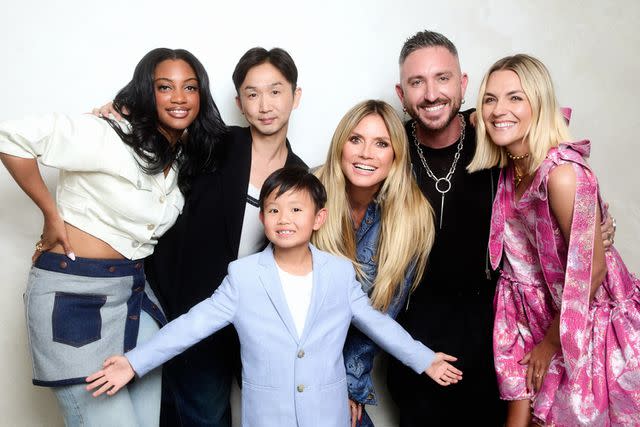 <p>Max Montgomery</p> Ciara Chyanne, Kentaro Kameyama, Heidi Klum, Jonny Cota and Erin Robertson for UNICEF