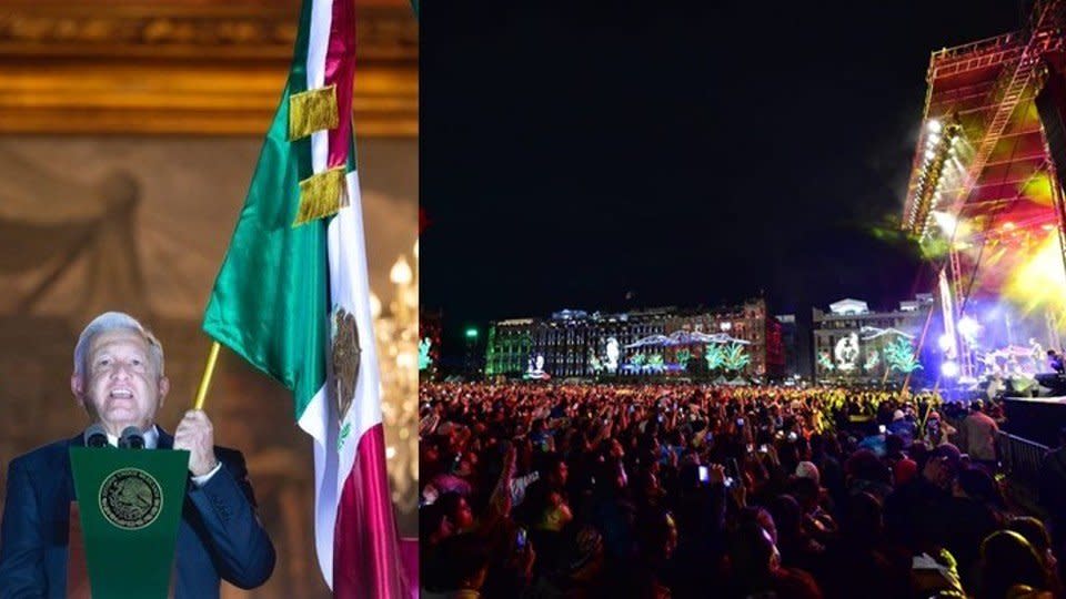 Grito de Independencia de AMLO: entre 'muertes que se celebran', confusión y la canción del presidente