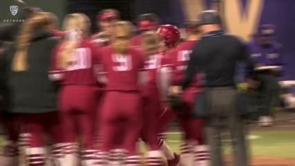 No. 7 Stanford staves off No. 8 Washington in the first game of the series